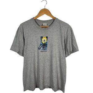 Supreme SS19 Ghost Rider T-shirt Size US Mens Medium Heather Gray